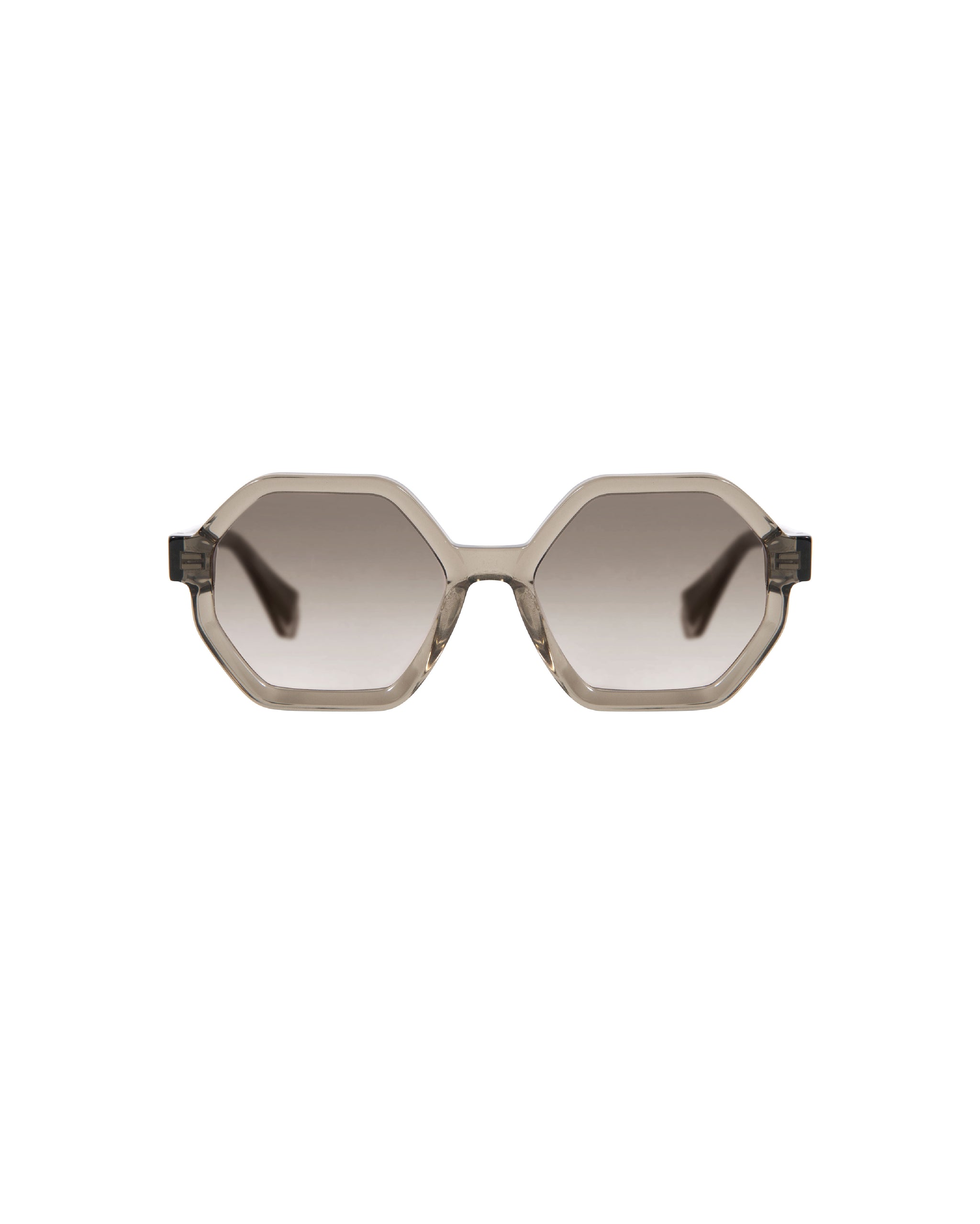 SHIRLEY: Geométricas Acetato Marrón sunglasses by GIGI STUDIOS 1693