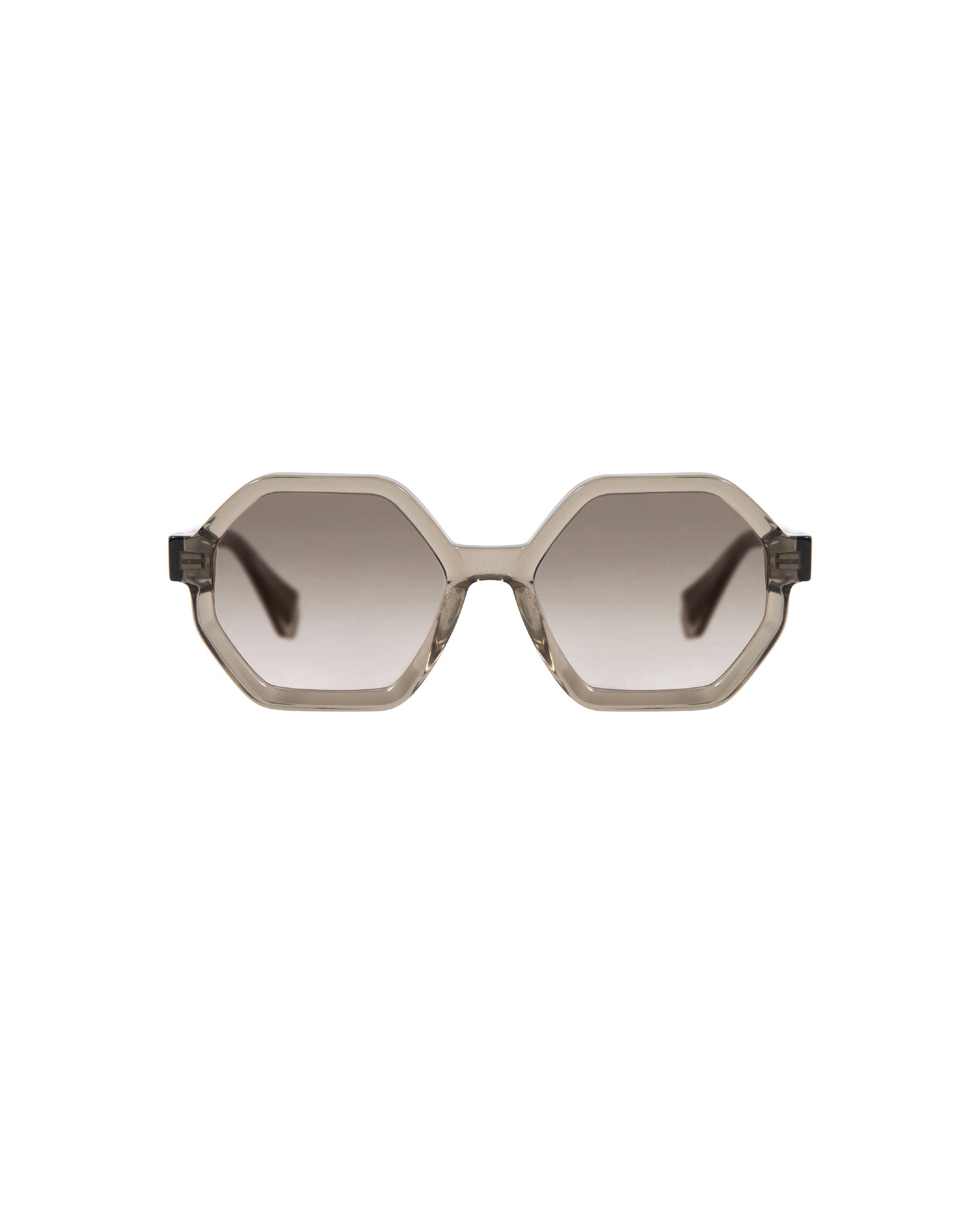 SHIRLEY: Geométricas Acetato Marrón sunglasses by GIGI STUDIOS 1693