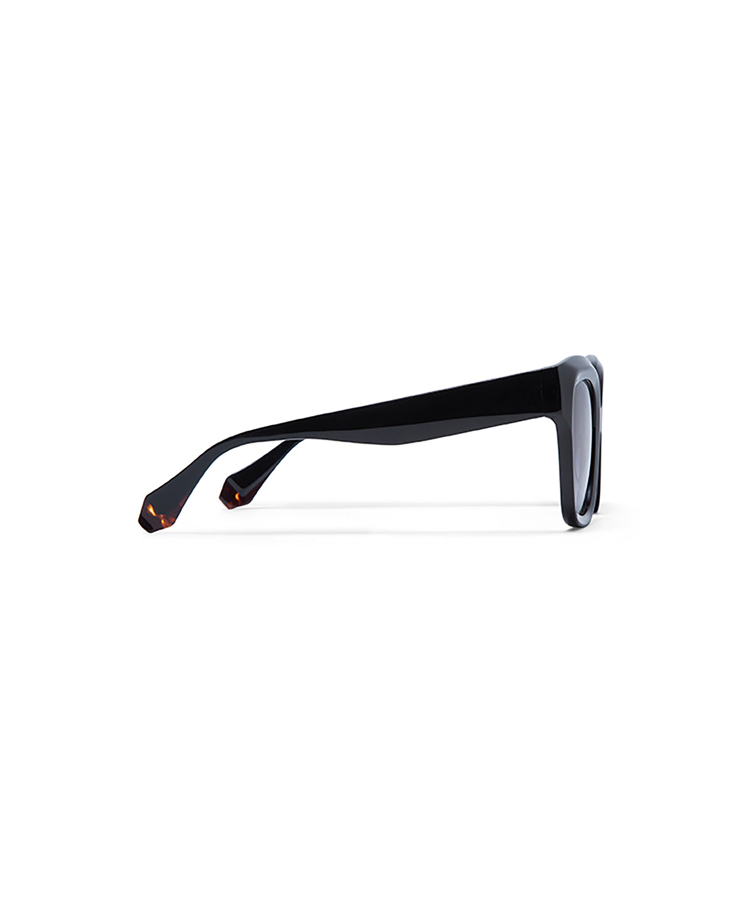 LOUISE: Cuadrada Acetato Noir sunglasses by GIGI STUDIOS 1729
