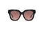 LOUISE: Cuadrada Acetato Havana sunglasses by GIGI STUDIOS 1731