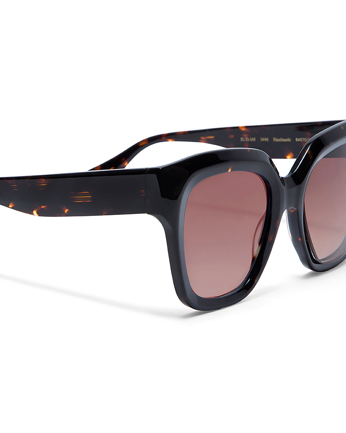 LOUISE: Cuadrada Acetato Havana sunglasses by GIGI STUDIOS 1734
