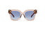 LOUISE: Cuadrada Acetato Transparente sunglasses by GIGI STUDIOS 1742