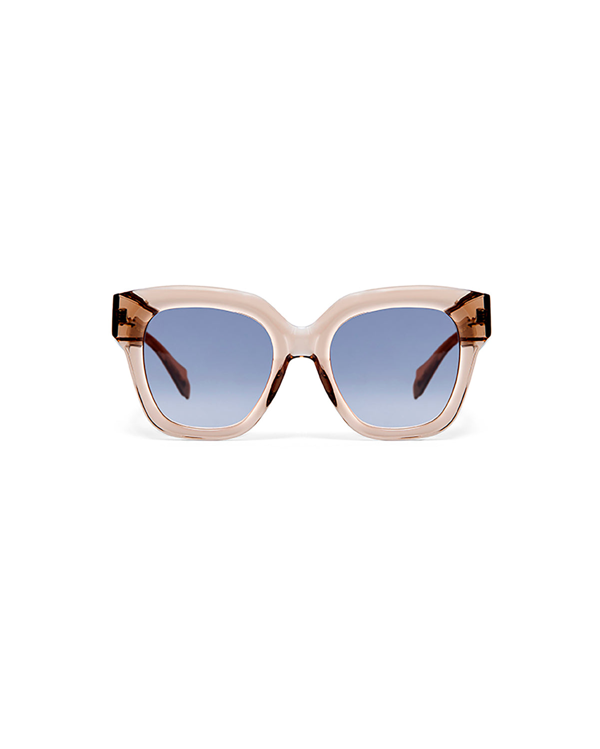 LOUISE: Cuadrada Acetato Transparente sunglasses by GIGI STUDIOS 1742
