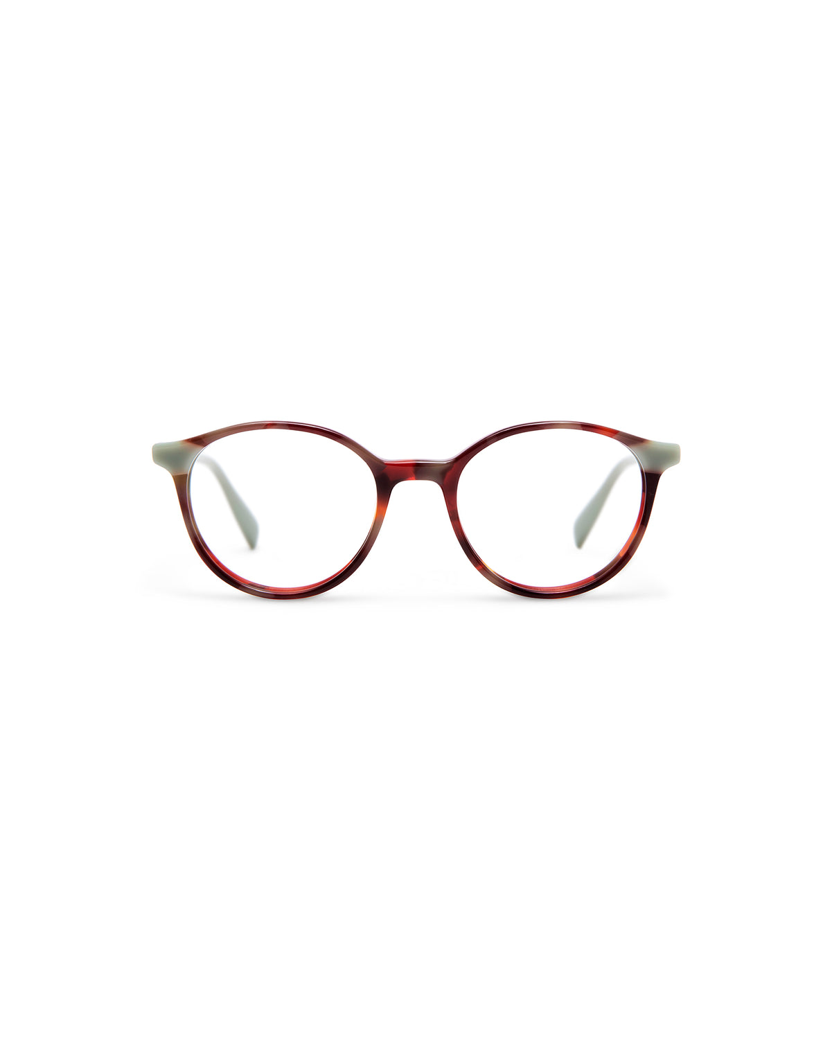 Brooks: Redondas Acetato Havana optical glasses by GIGI STUDIOS 121
