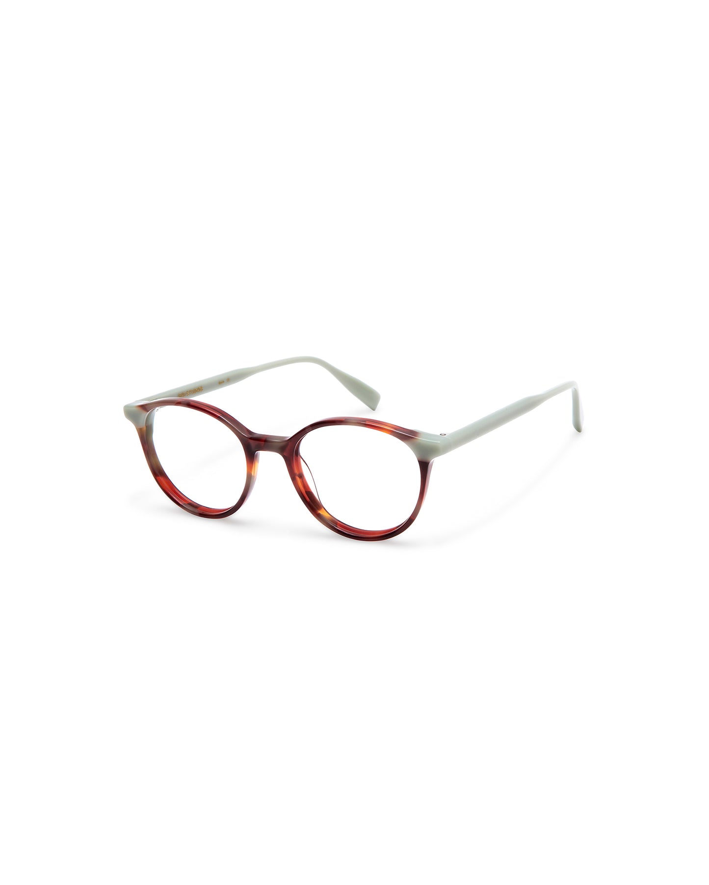 Brooks: Redondas Acetato Havana optical glasses by GIGI STUDIOS 168