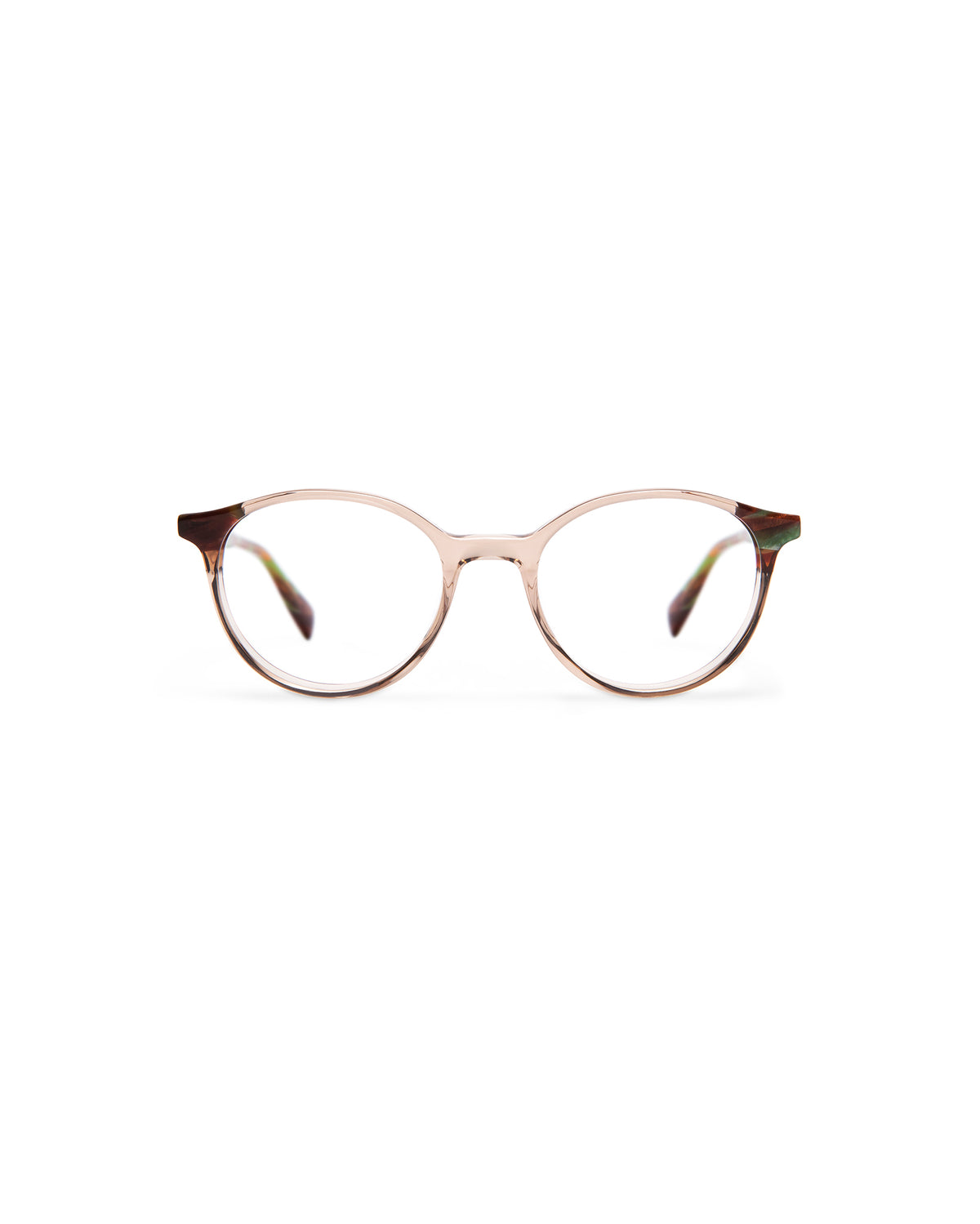 Brooks: Redondas Acetato Transparente optical glasses by GIGI STUDIOS 103