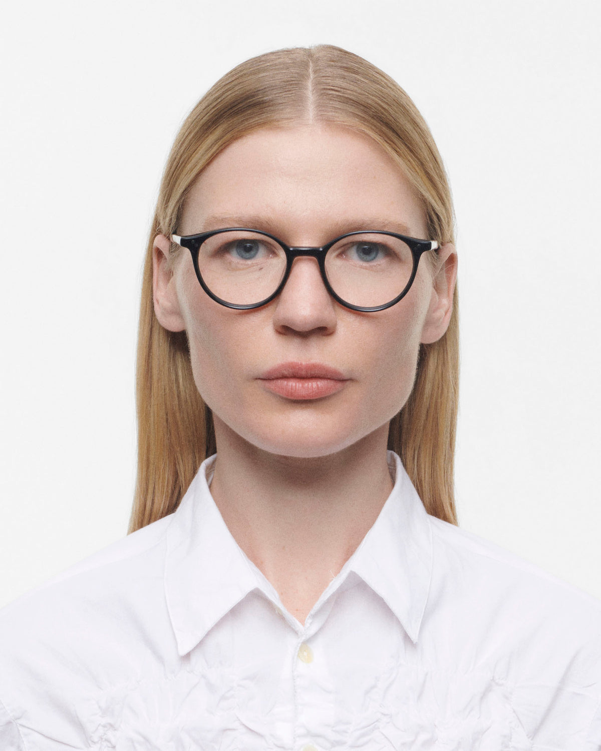 BROOKS: Redondas Acetato Noir optical glasses by GIGI STUDIOS 3