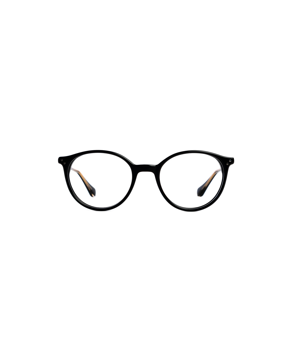 Brooks: Redondas Acetato Noir optical glasses by GIGI STUDIOS 1