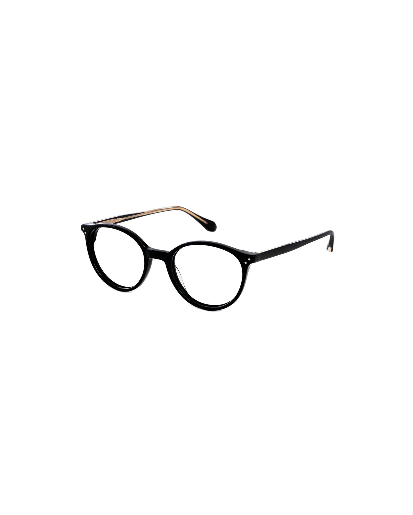 Brooks: Redondas Acetato Noir optical glasses by GIGI STUDIOS 2