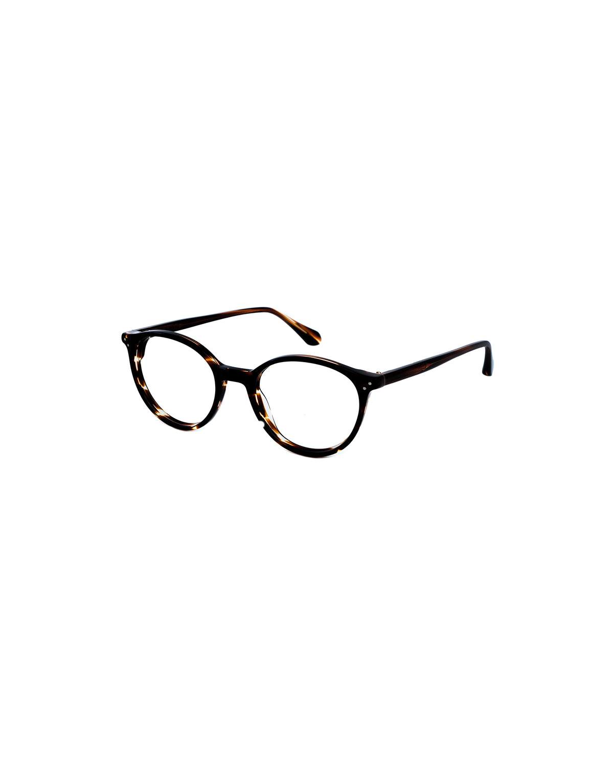 Brooks: Redondas Acetato Marrón optical glasses by GIGI STUDIOS 1822