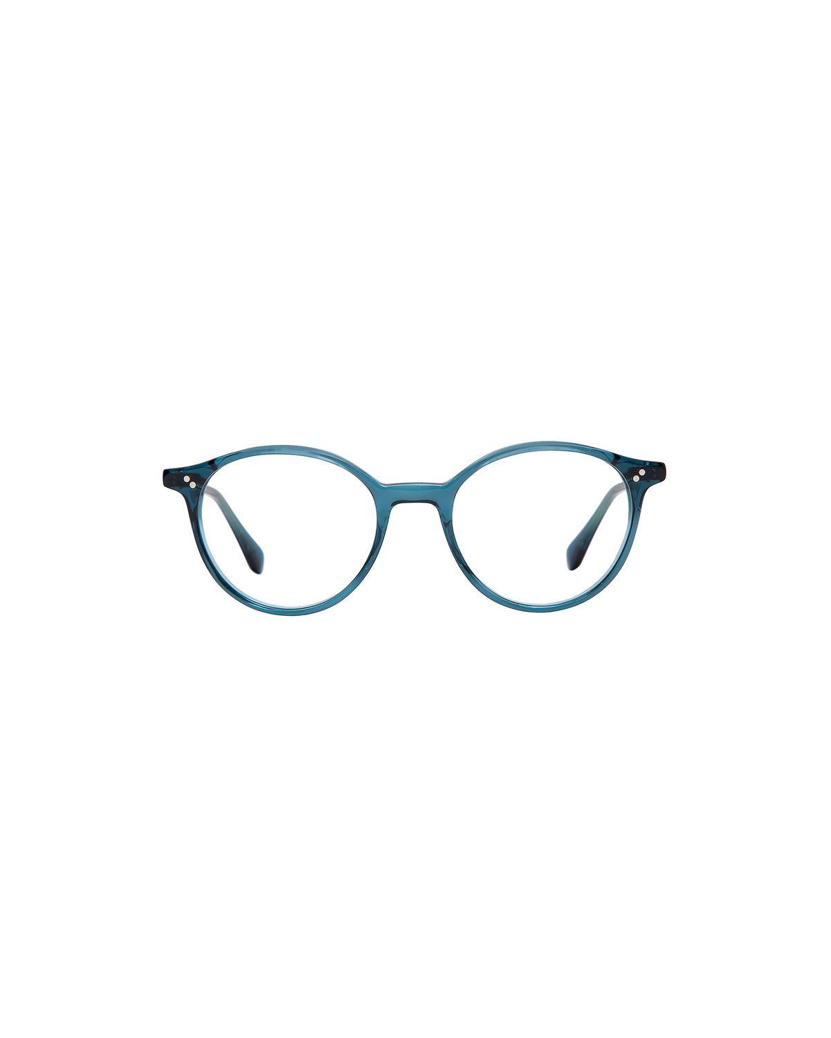 Brooks: Redondas Acetato Azul optical glasses by GIGI STUDIOS 1823