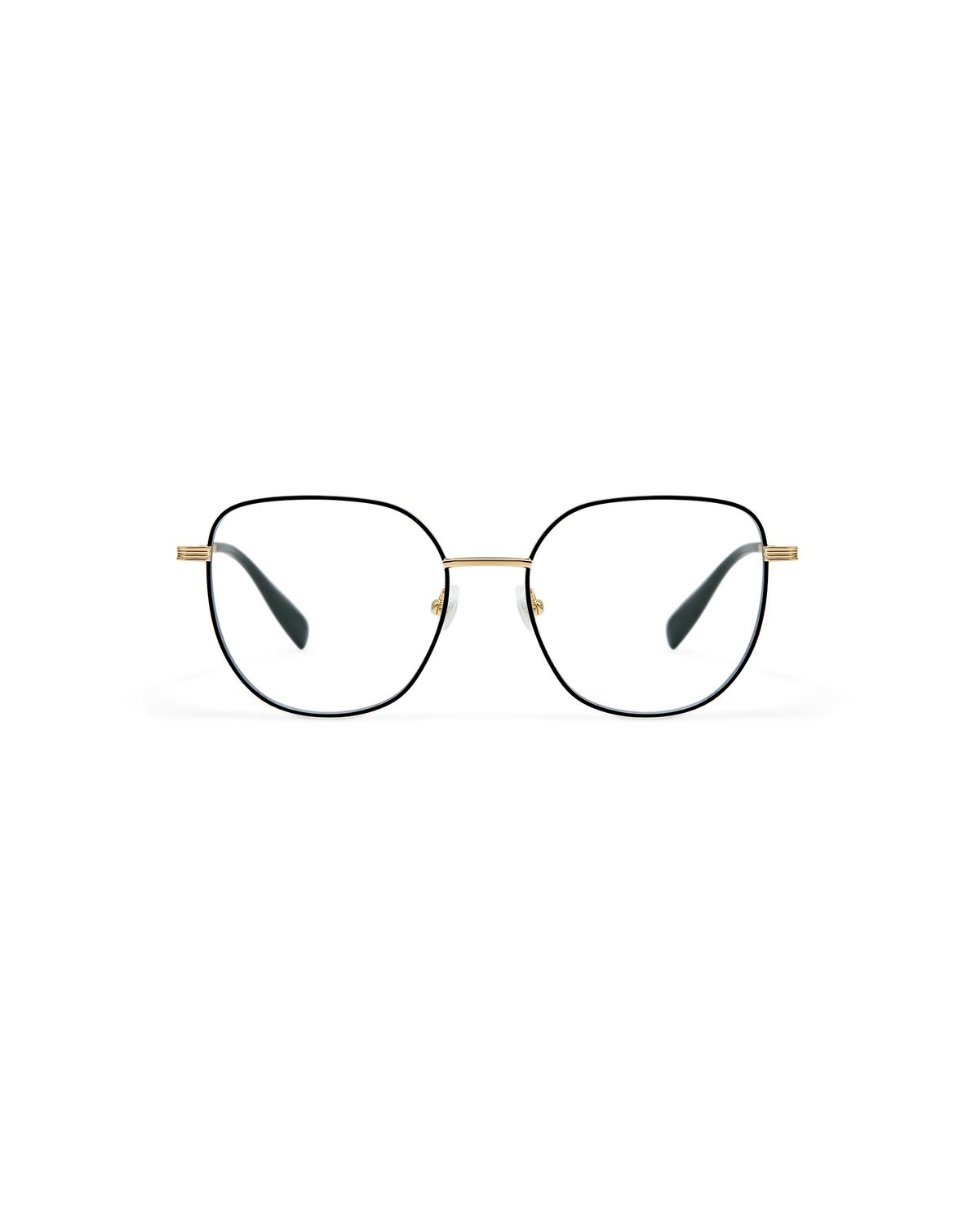 LUZIA: Cat Eye Metal Noir optical glasses by GIGI STUDIOS 10541
