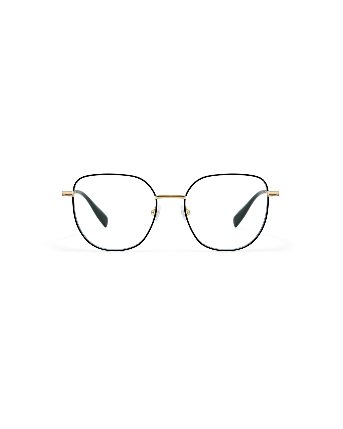 LUZIA: Cat Eye Metal Noir optical glasses by GIGI STUDIOS 10541