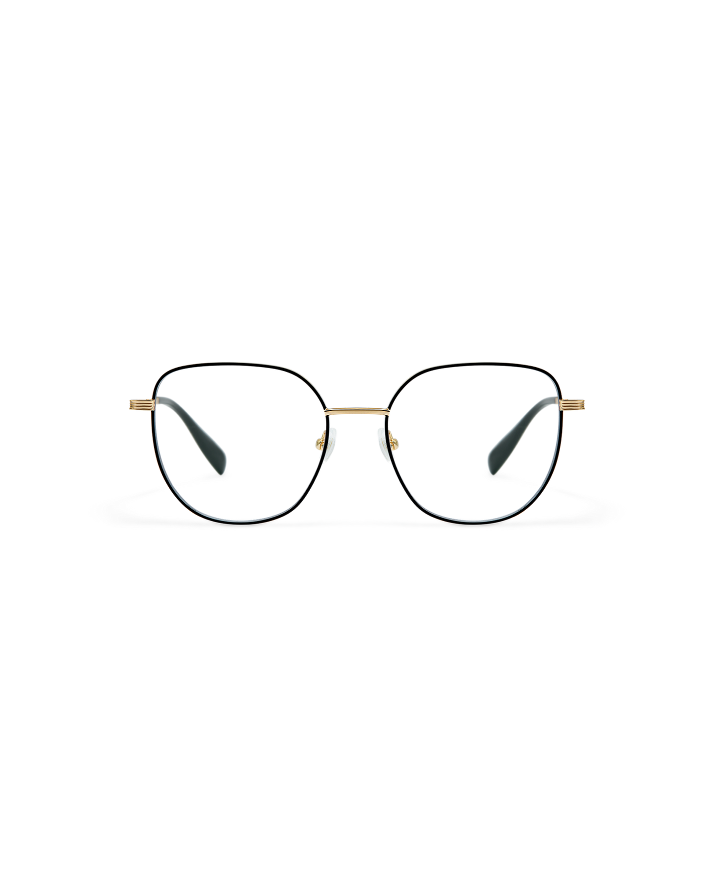 LUZIA: Cat Eye Metal Noir optical glasses by GIGI STUDIOS 10541