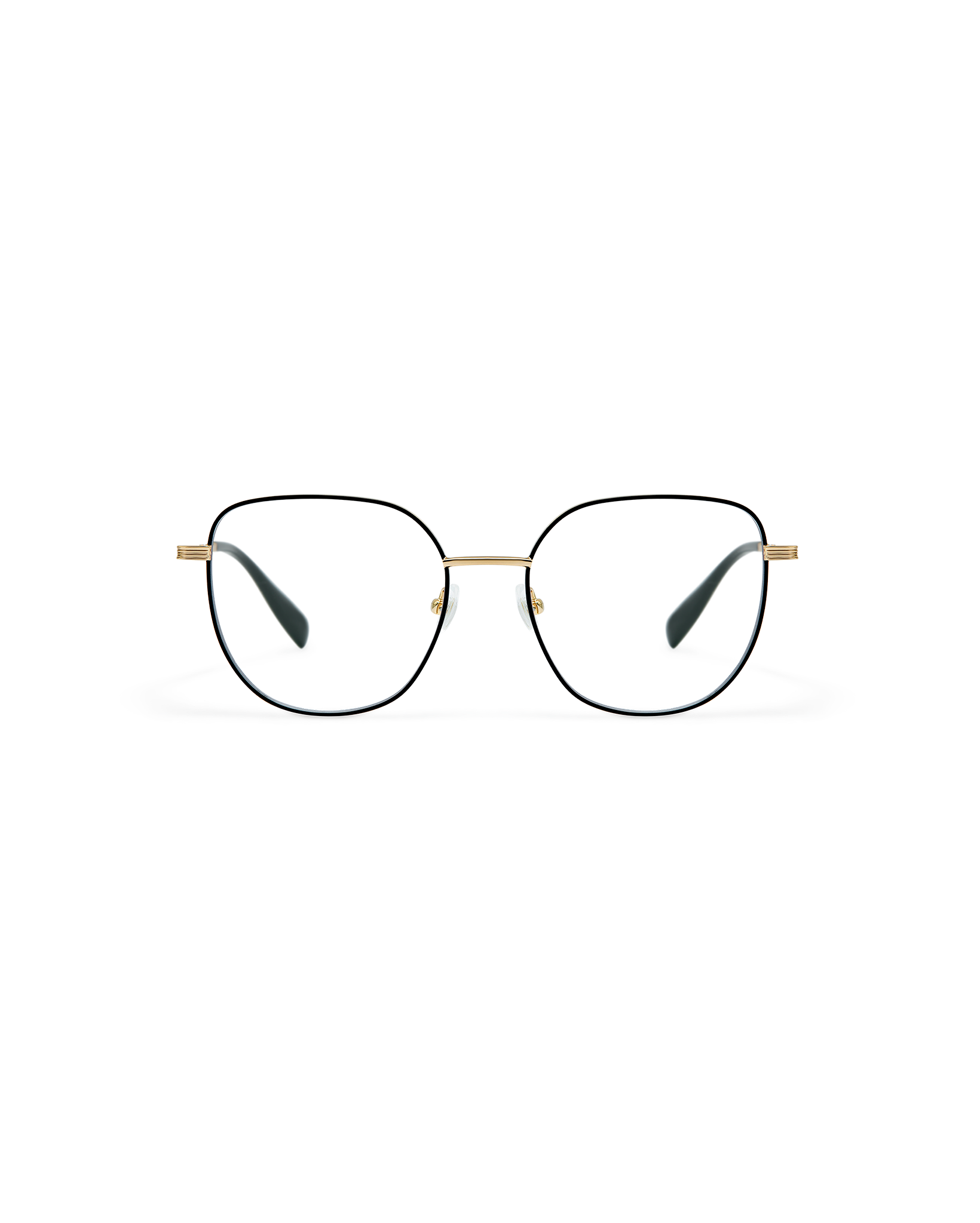 LUZIA: Cat Eye Metal Noir optical glasses by GIGI STUDIOS 10541