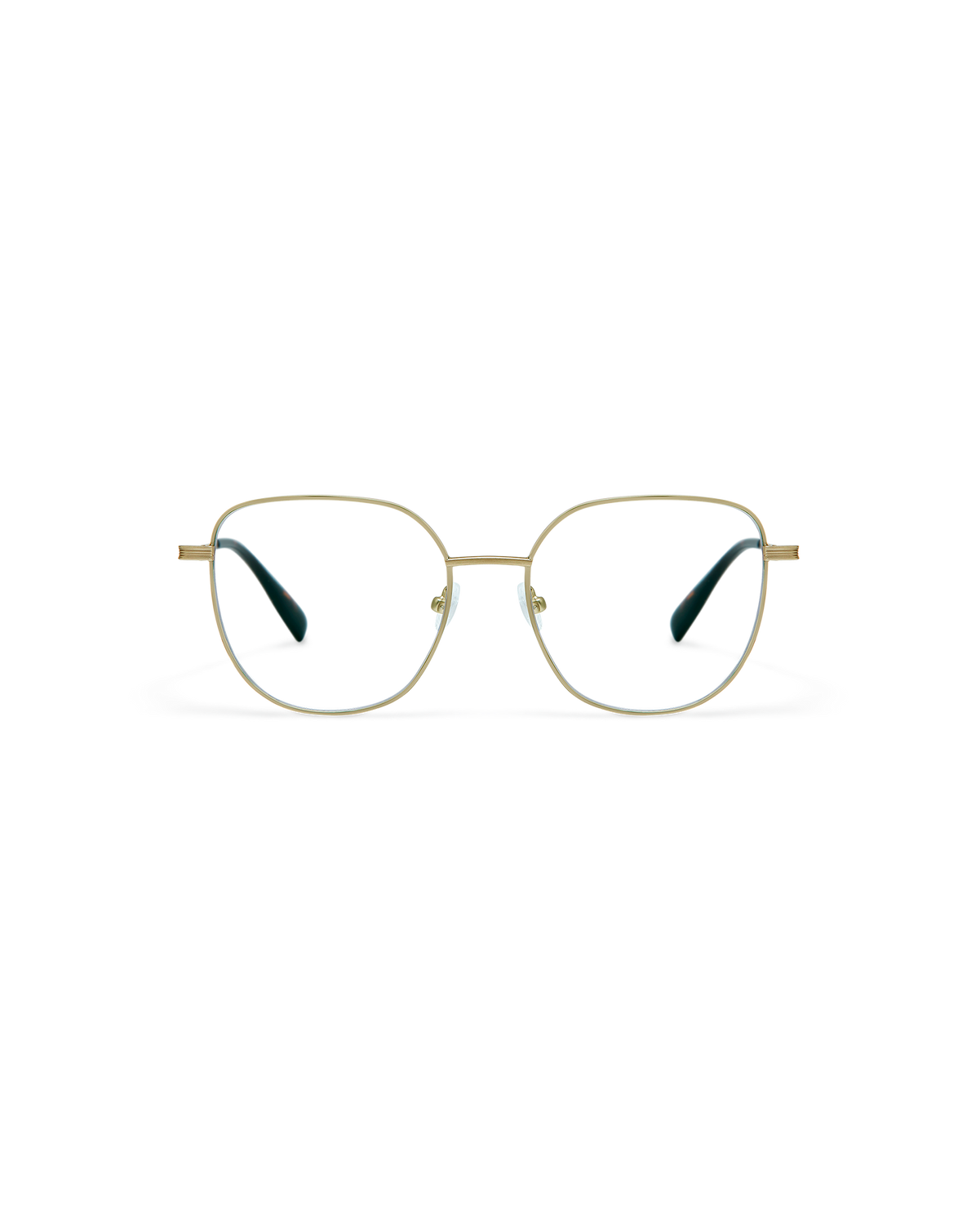 LUZIA: Cat Eye Metal Verde optical glasses by GIGI STUDIOS 10543
