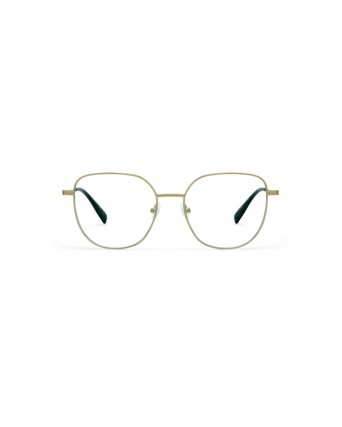 LUZIA: Cat Eye Metal Verde optical glasses by GIGI STUDIOS 10543