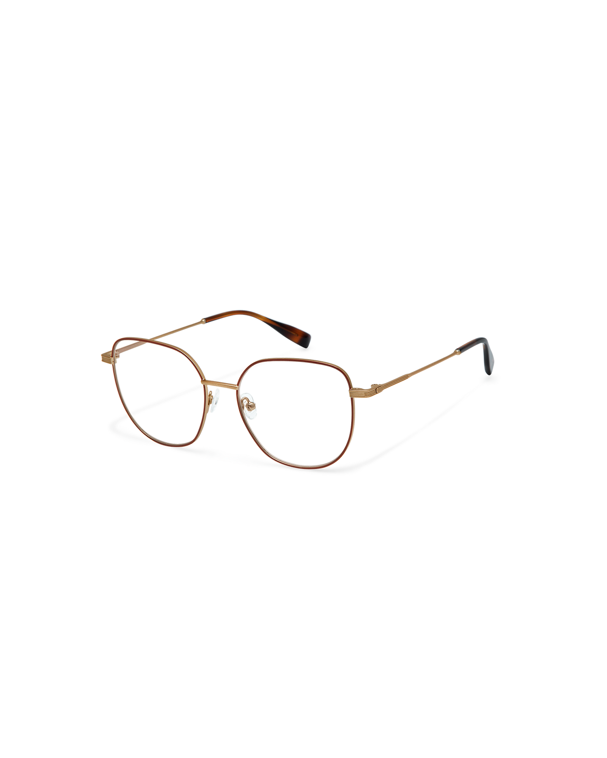 LUZIA: Cat Eye Metal Rojo optical glasses by GIGI STUDIOS 10546
