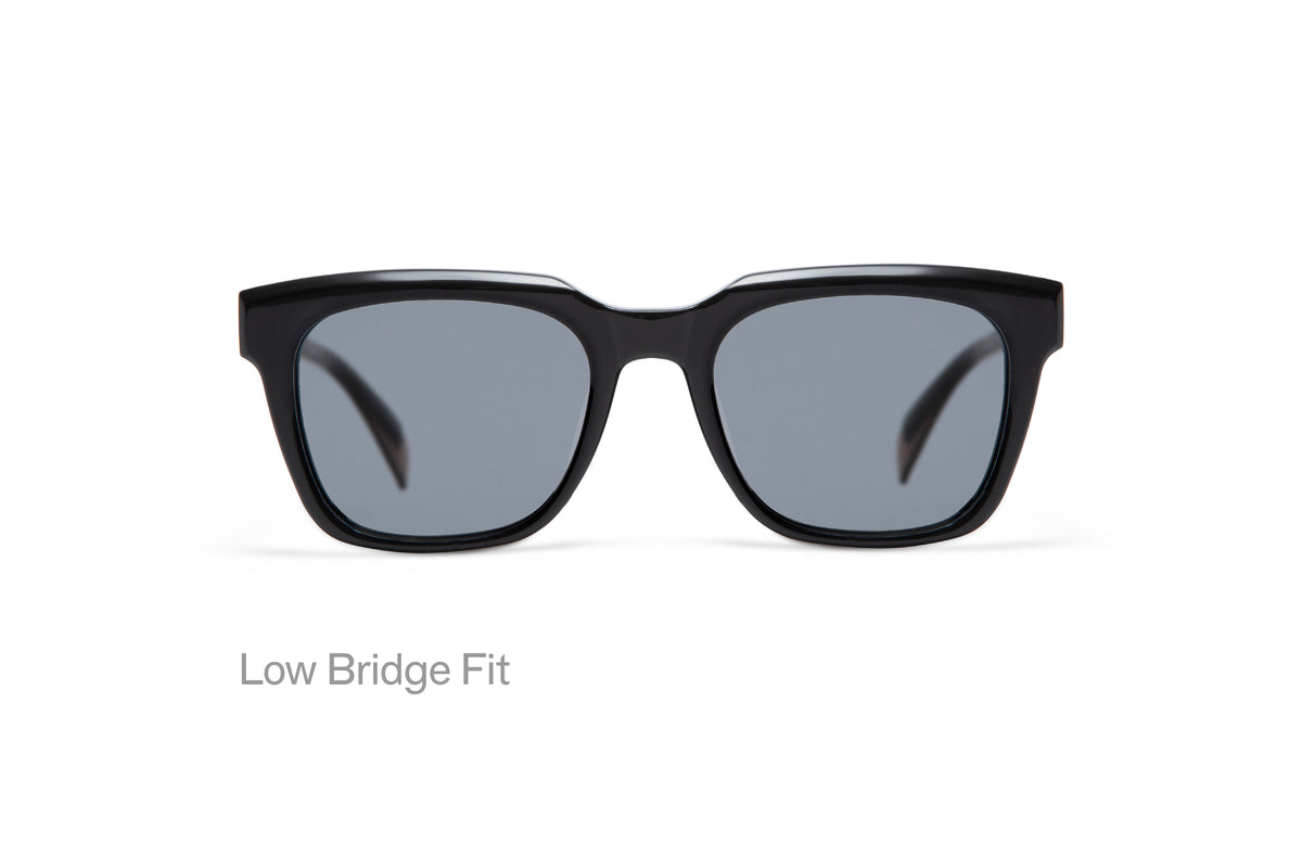 WRIGHT: Cuadrada Acetato Noir sunglasses by GIGI STUDIOS 3172
