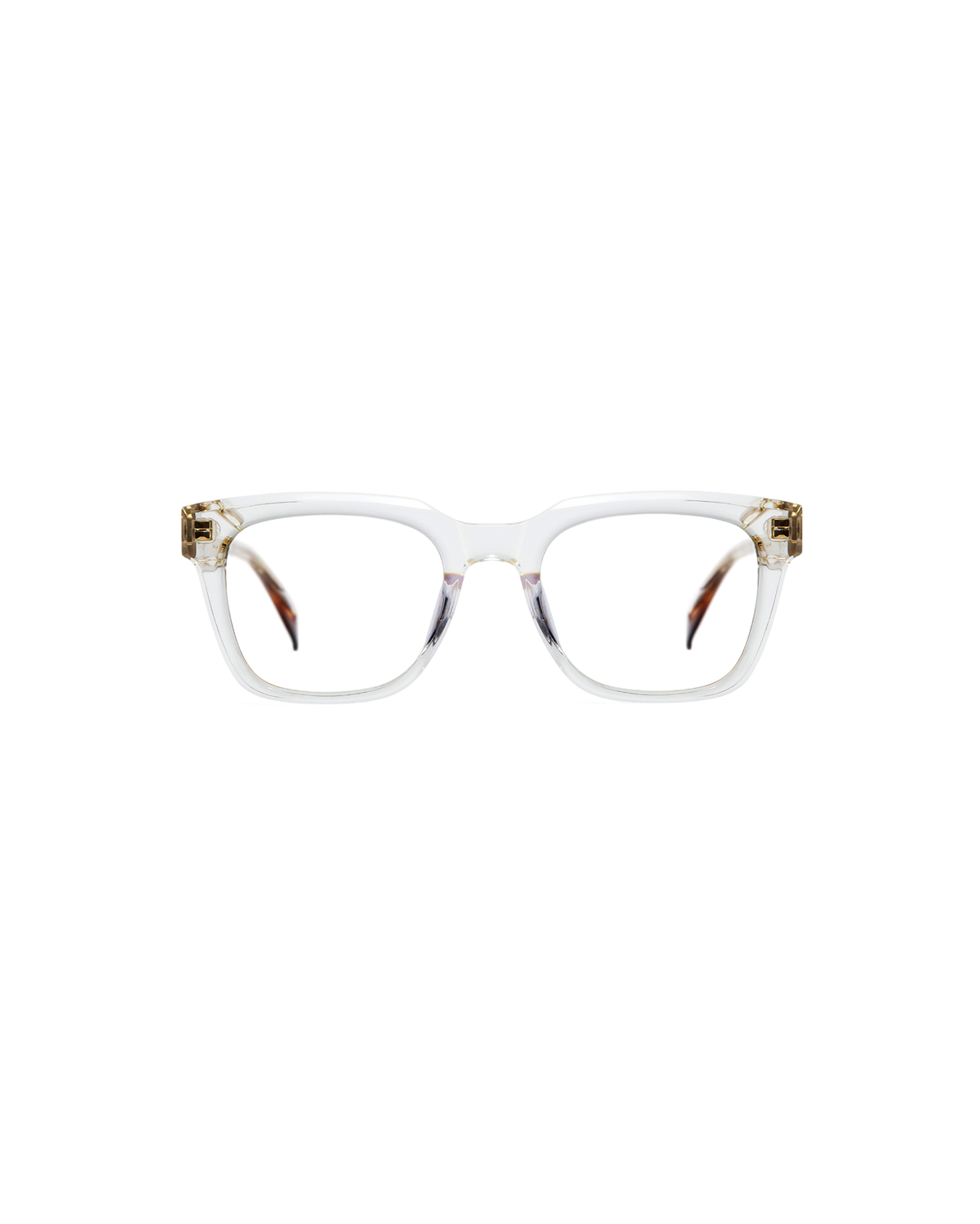 WRIGHT: Cuadrada Acetato Transparente sunglasses by GIGI STUDIOS 3180