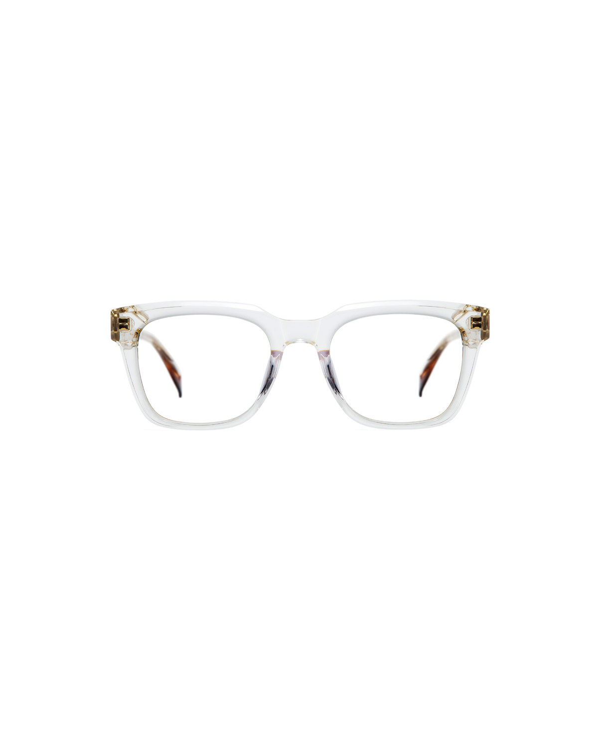 WRIGHT: Cuadrada Acetato Transparente sunglasses by GIGI STUDIOS 3180