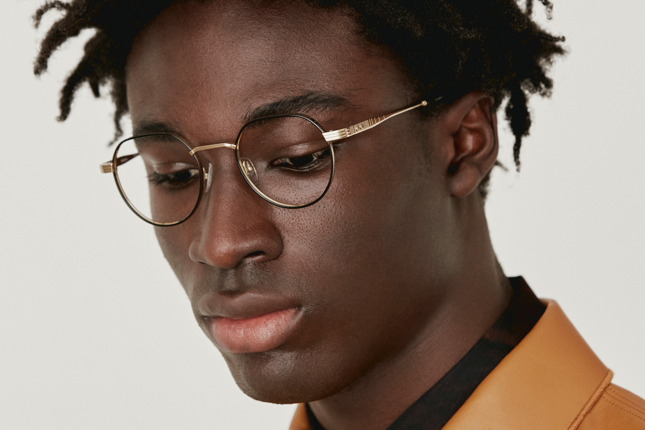 BERNINI: Redondas Titanio-Acetato Noir optical glasses by GIGI STUDIOS 4614