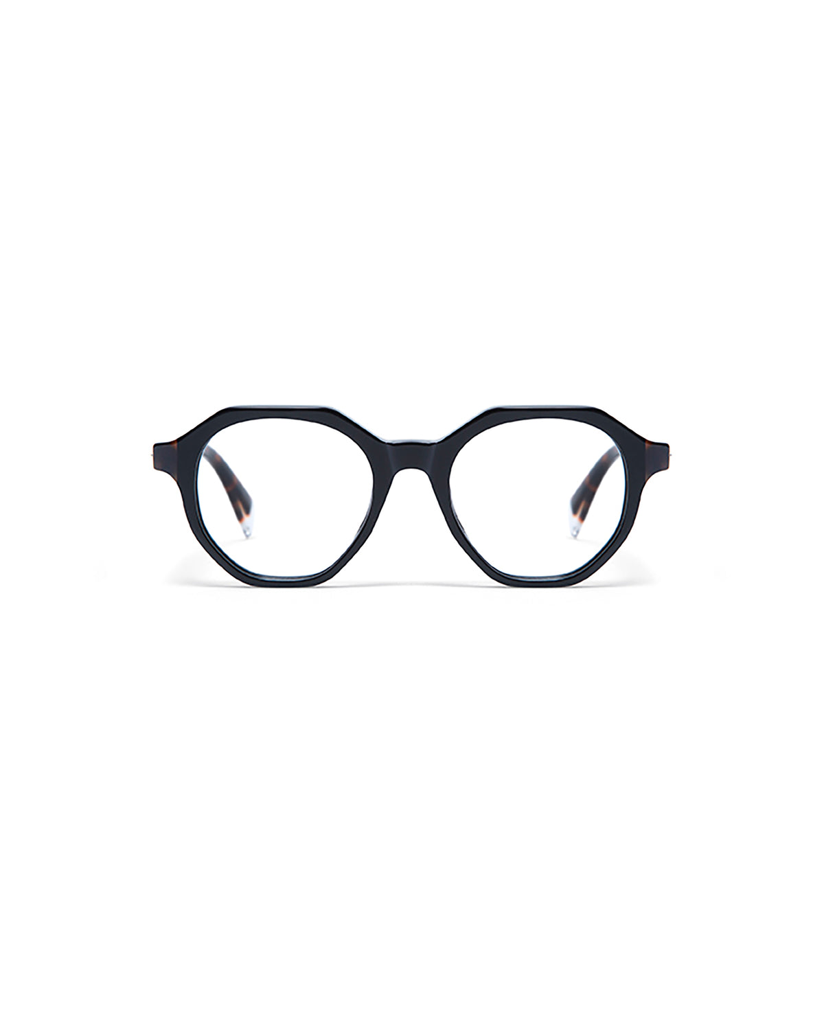 MELVILLE: Geométricas Acetato Noir optical glasses by GIGI STUDIOS 5377