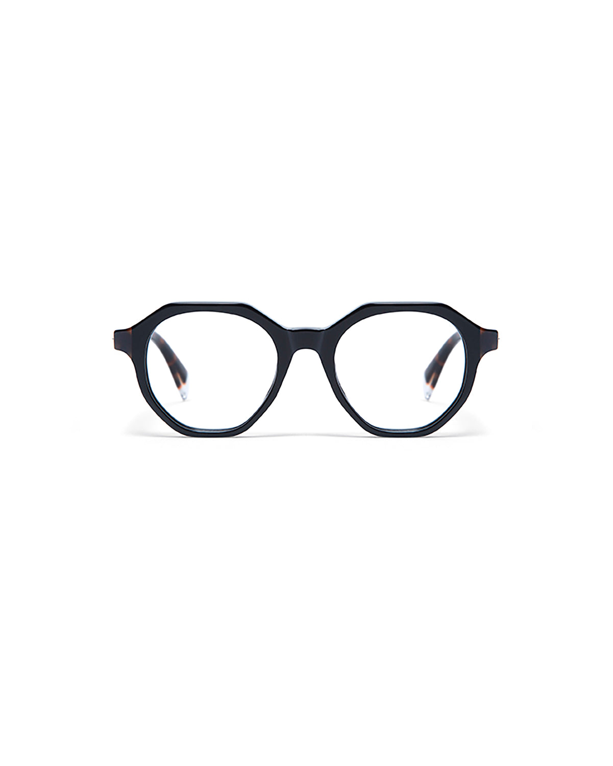 MELVILLE: Geométricas Acetato Noir optical glasses by GIGI STUDIOS 5377