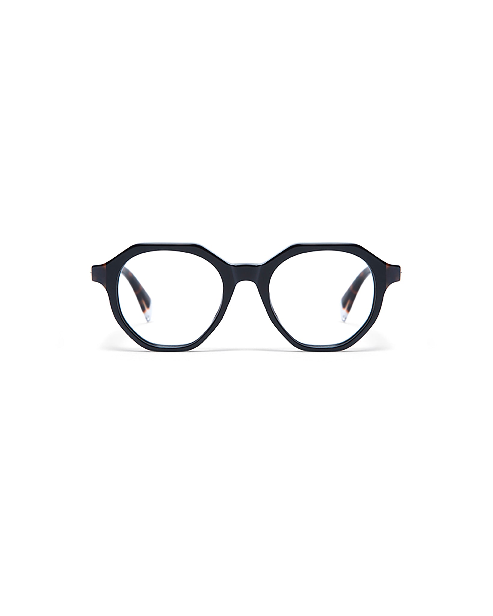 MELVILLE: Geométricas Acetato Noir optical glasses by GIGI STUDIOS 5377
