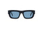 MAGNO: Rectangular Acetato Noir sunglasses by GIGI STUDIOS 5413