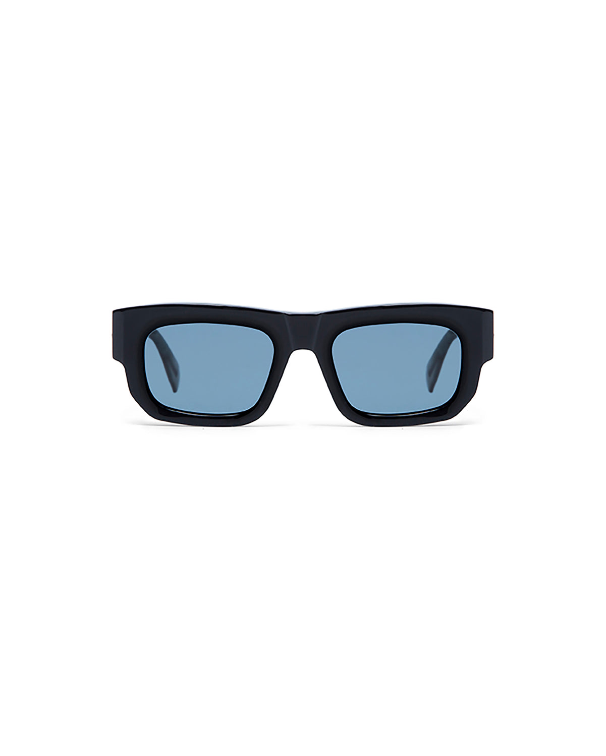 MAGNO: Rectangular Acetato Noir sunglasses by GIGI STUDIOS 5413