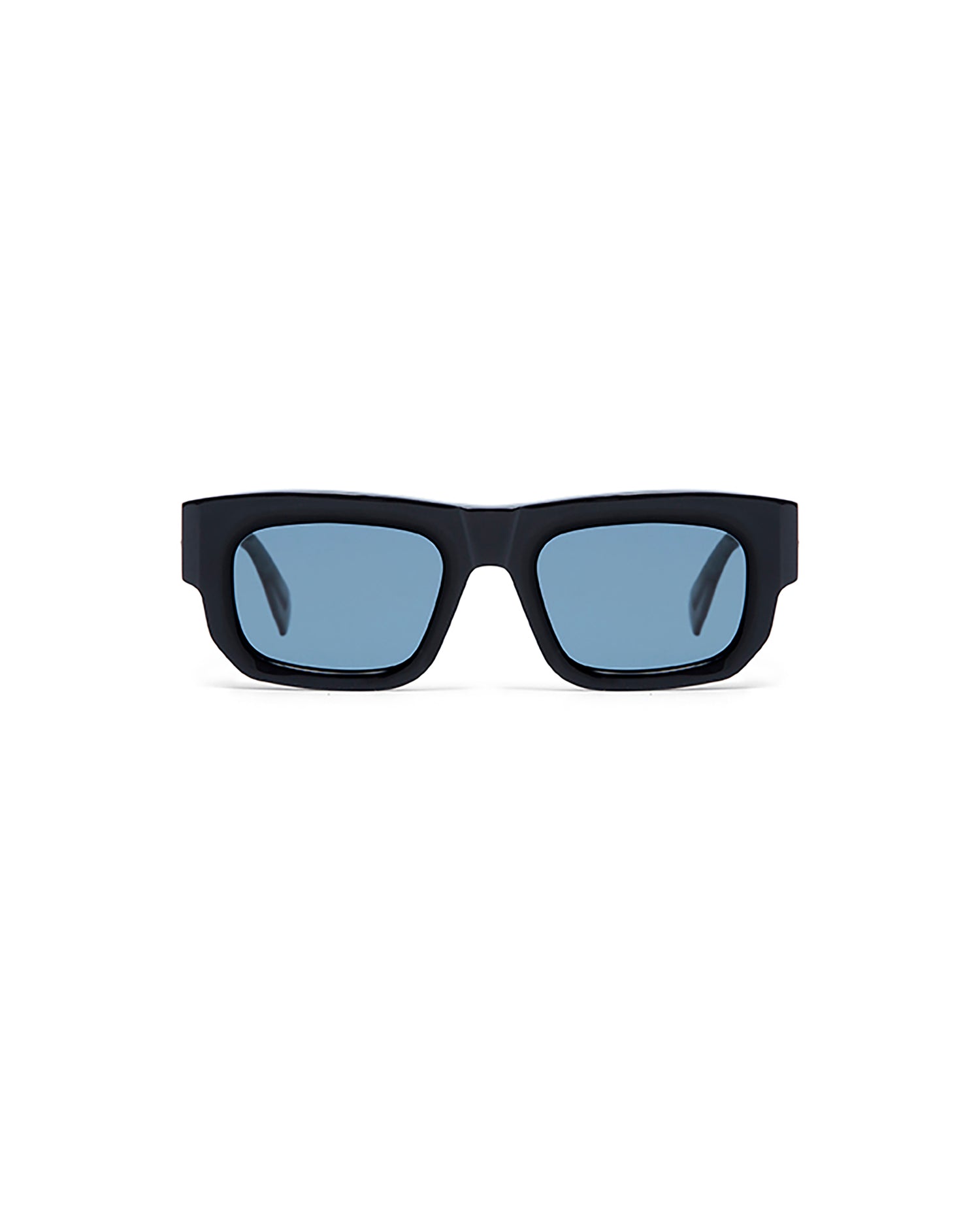MAGNO: Rectangular Acetato Noir sunglasses by GIGI STUDIOS 5413