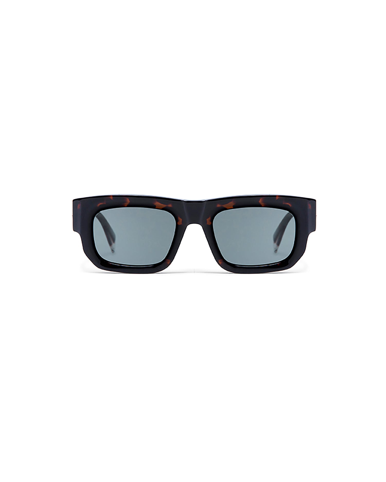 MAGNO: Rectangular Acetato Havana sunglasses by GIGI STUDIOS 5418