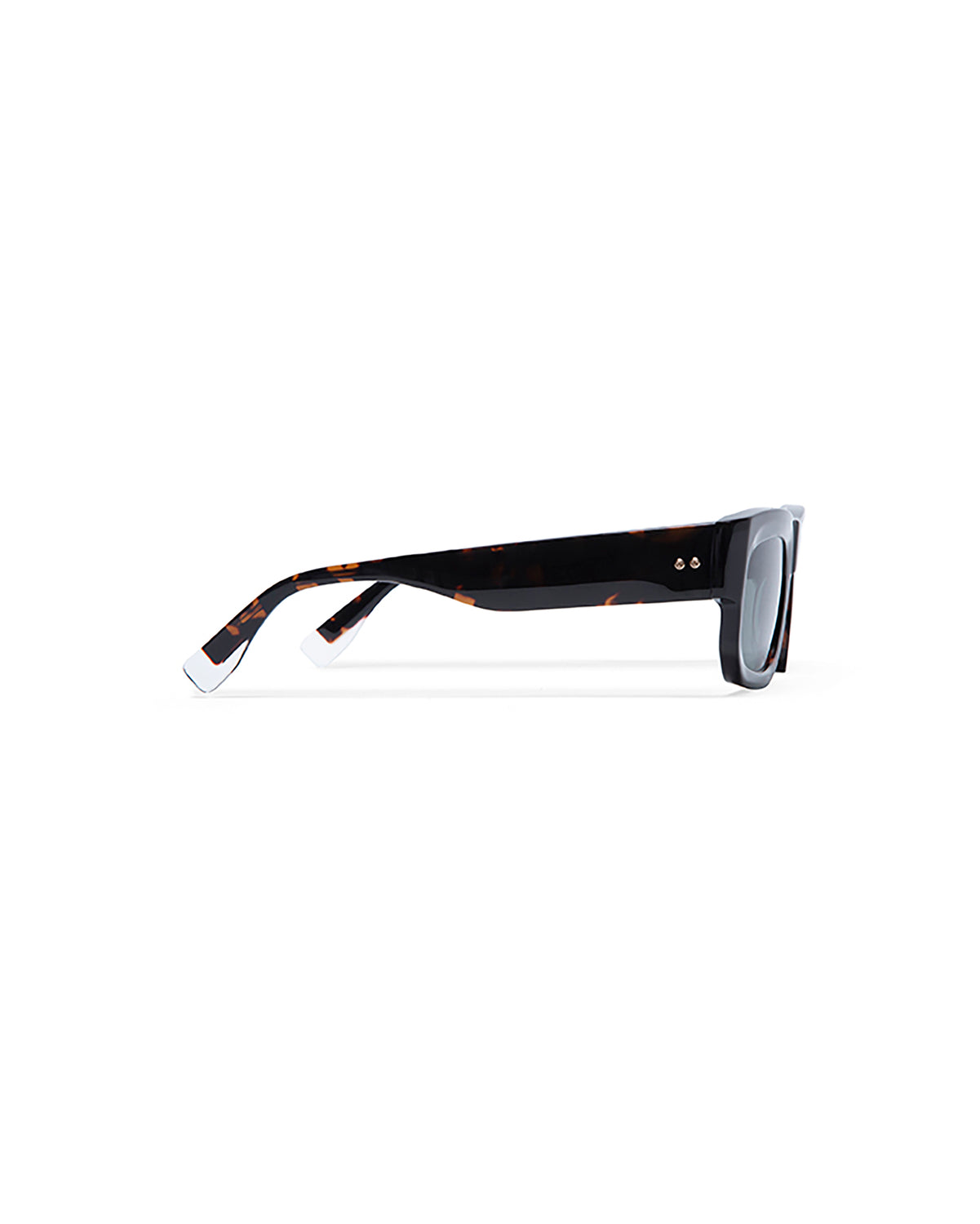 MAGNO: Rectangular Acetato Havana sunglasses by GIGI STUDIOS 5422
