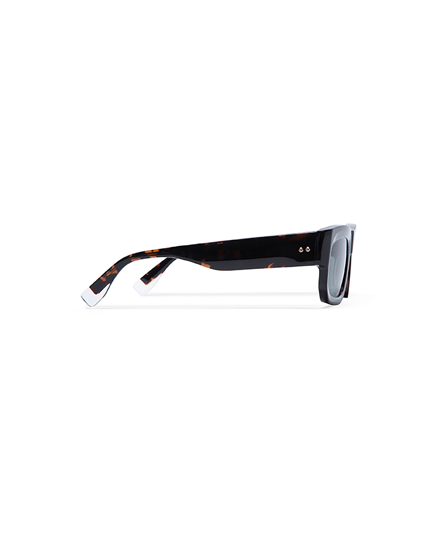 MAGNO: Rectangular Acetato Havana sunglasses by GIGI STUDIOS 5422