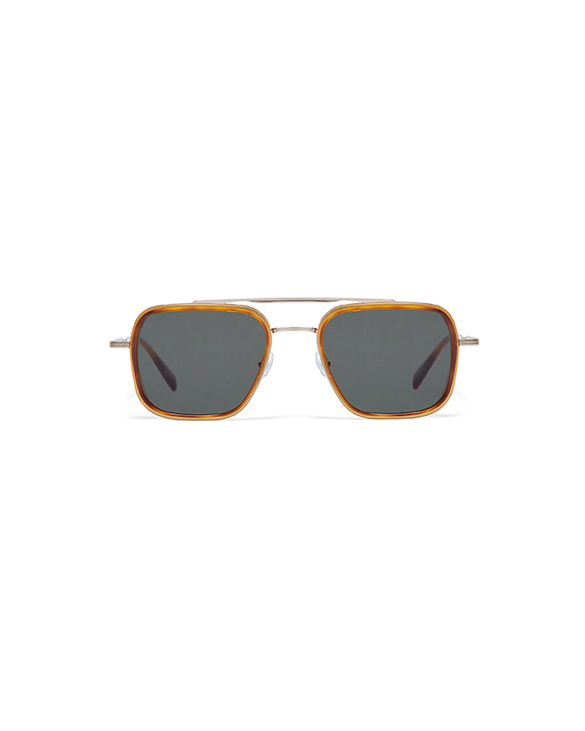 SIFNOS: Cuadrada Acetato-Metal Havana sunglasses by GIGI STUDIOS 5464