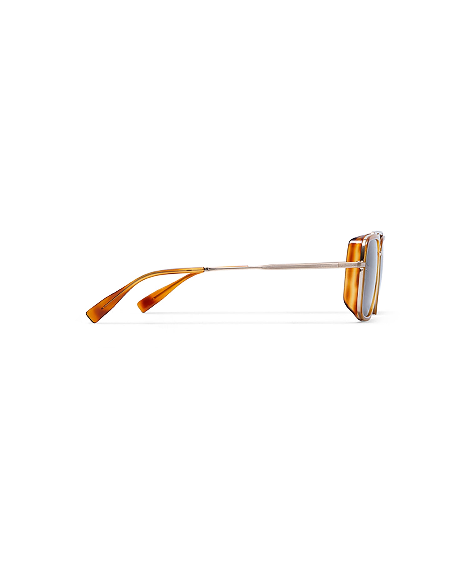 SIFNOS: Cuadrada Acetato-Metal Havana sunglasses by GIGI STUDIOS 5468