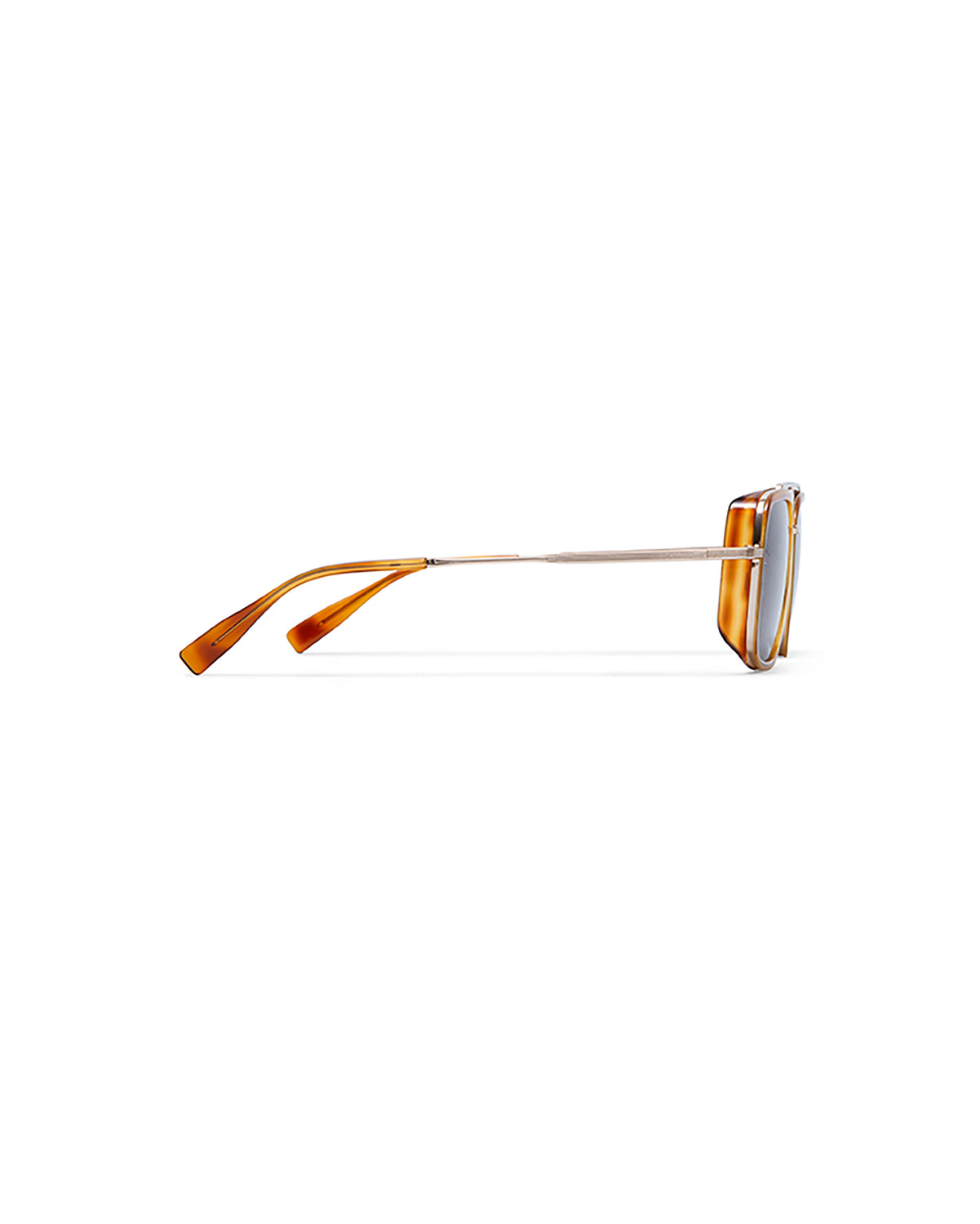 SIFNOS: Cuadrada Acetato-Metal Havana sunglasses by GIGI STUDIOS 5468