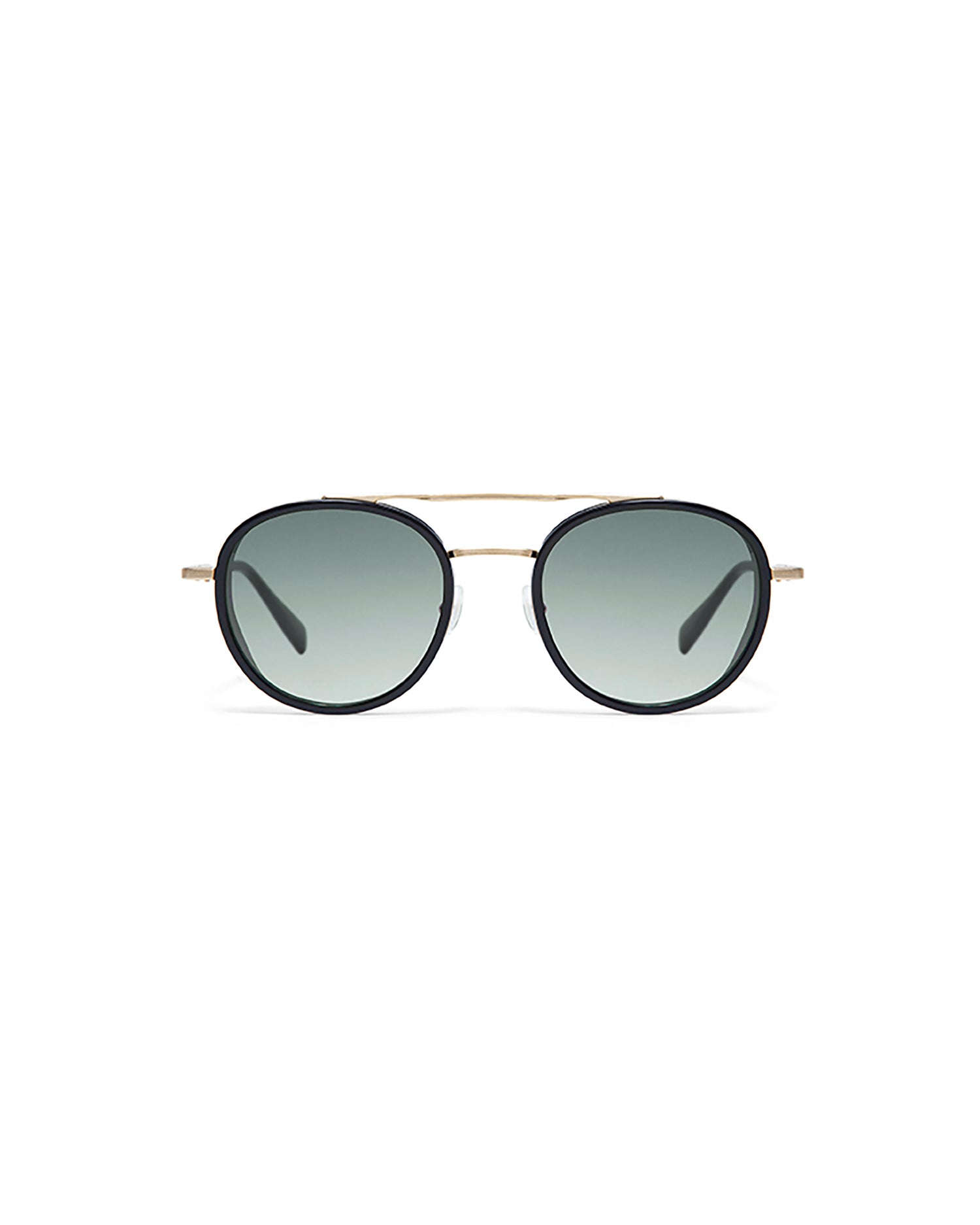 CAPRI: Redondas Acetato-Metal Noir sunglasses by GIGI STUDIOS 5496