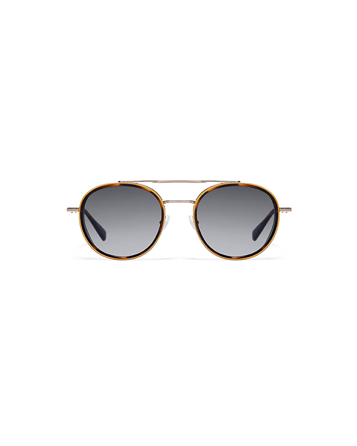 CAPRI: Redondas Acetato-Metal Havana sunglasses by GIGI STUDIOS 5501