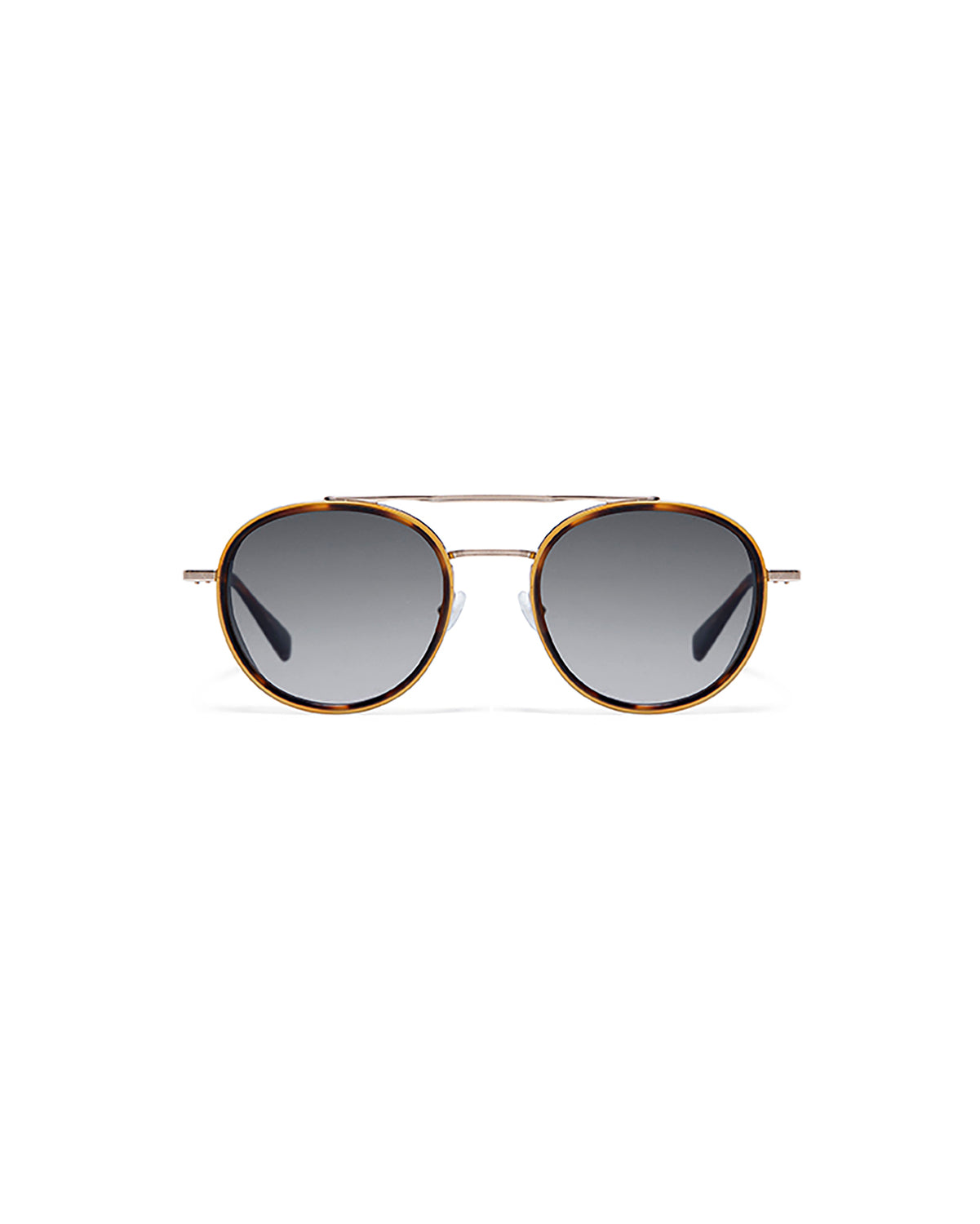 CAPRI: Redondas Acetato-Metal Havana sunglasses by GIGI STUDIOS 5501