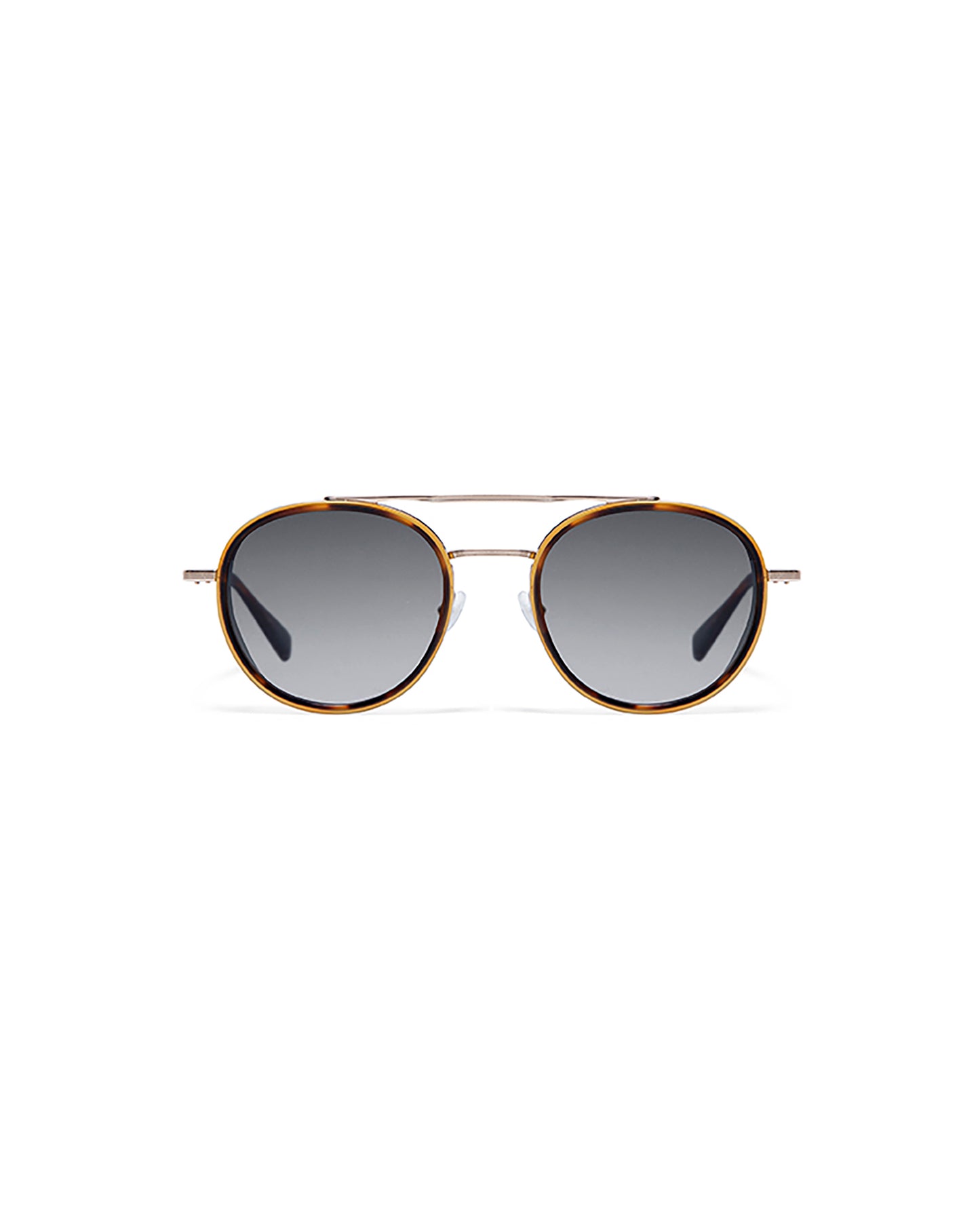 CAPRI: Redondas Acetato-Metal Havana sunglasses by GIGI STUDIOS 5501