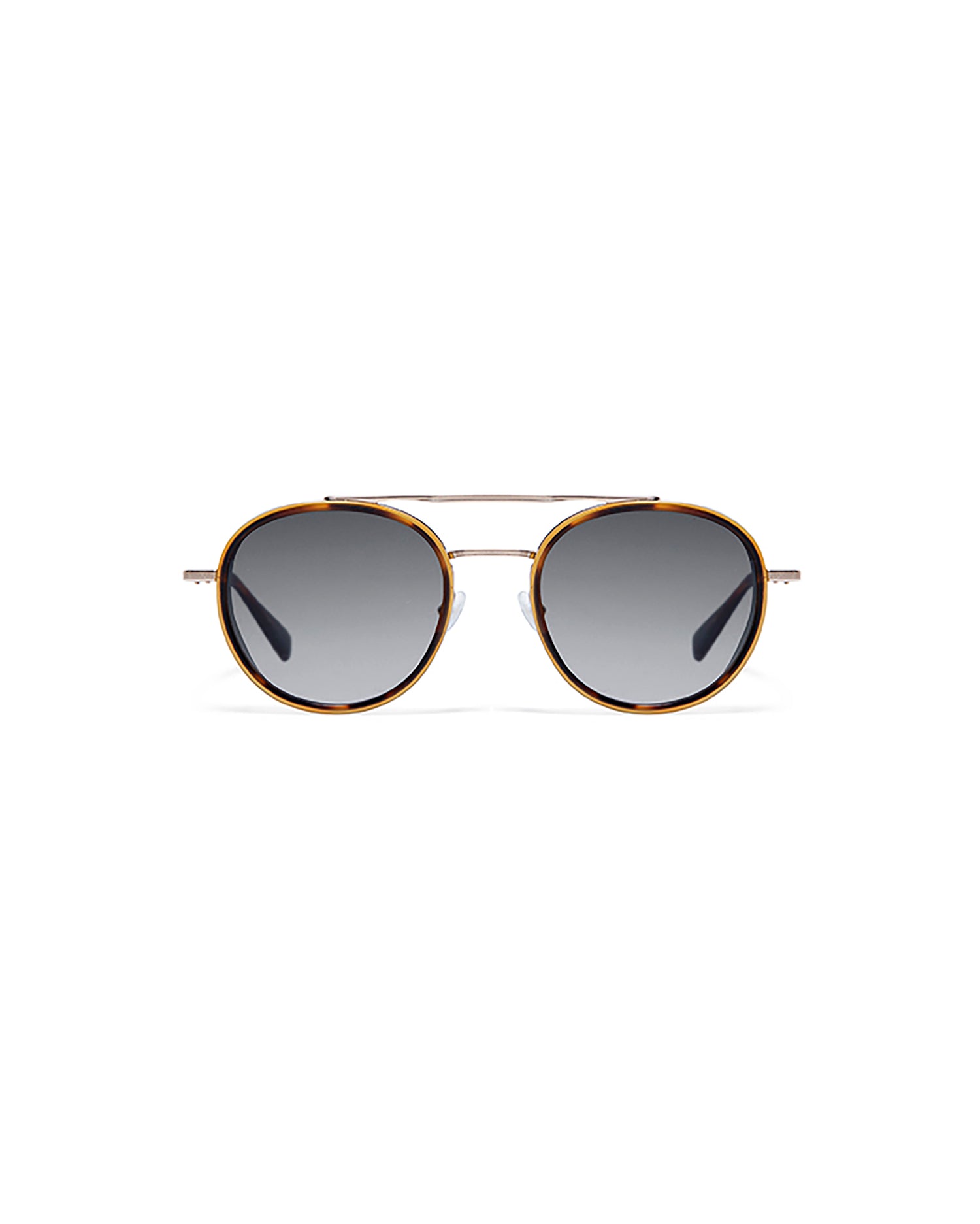 CAPRI: Redondas Acetato-Metal Havana sunglasses by GIGI STUDIOS 5501