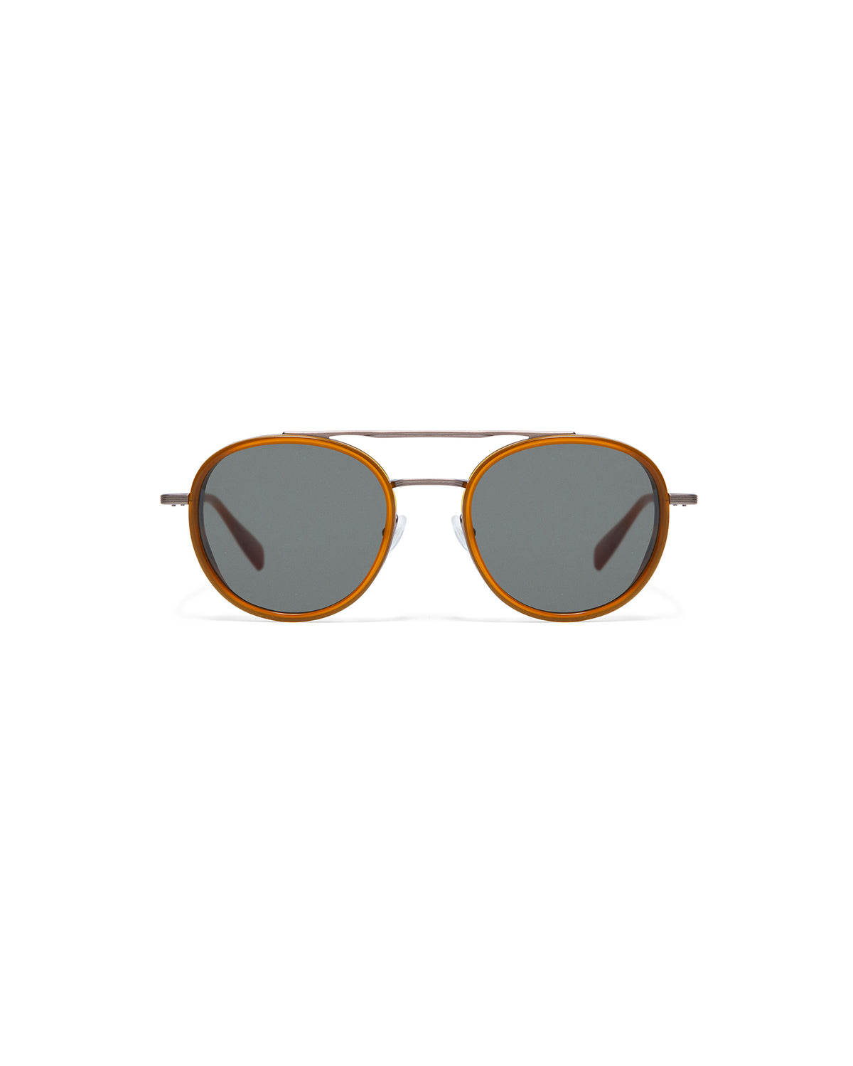 CAPRI: Redondas Acetato-Metal Jaune sunglasses by GIGI STUDIOS 5509