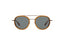CAPRI: Redondas Acetato-Metal Jaune sunglasses by GIGI STUDIOS 5509
