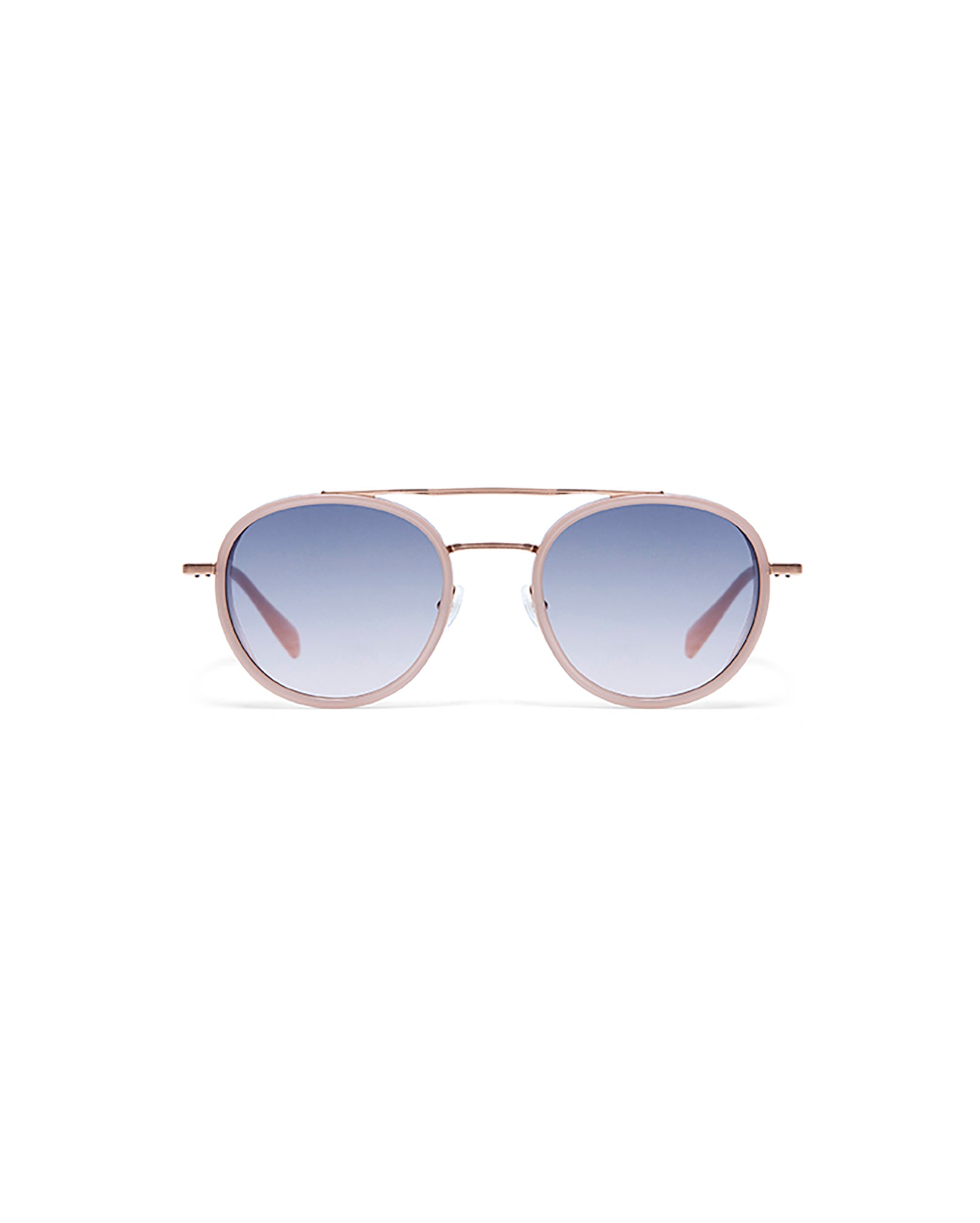 CAPRI: Redondas Acetato-Metal Rosa sunglasses by GIGI STUDIOS 5513