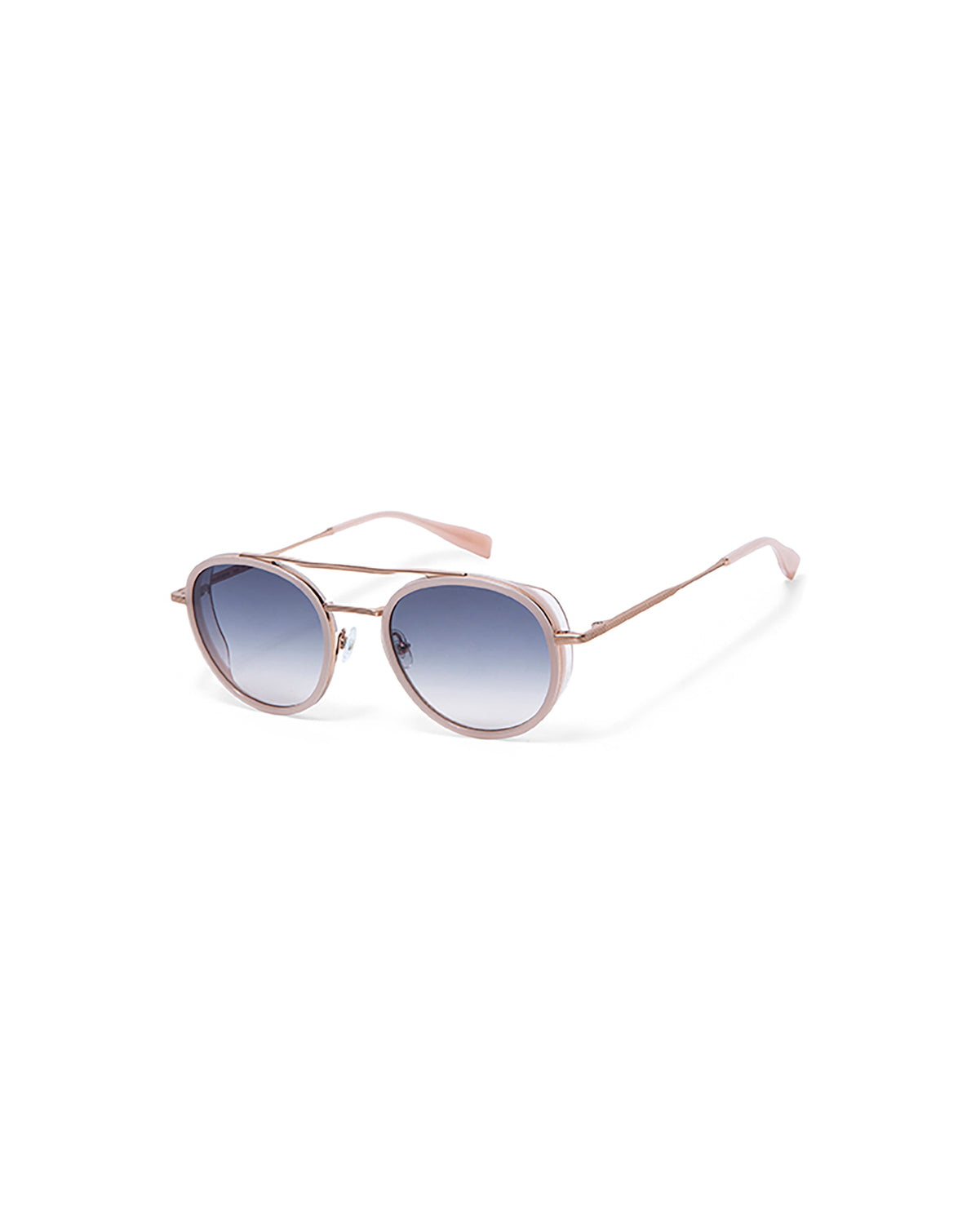 CAPRI: Redondas Acetato-Metal Rosa sunglasses by GIGI STUDIOS 5515