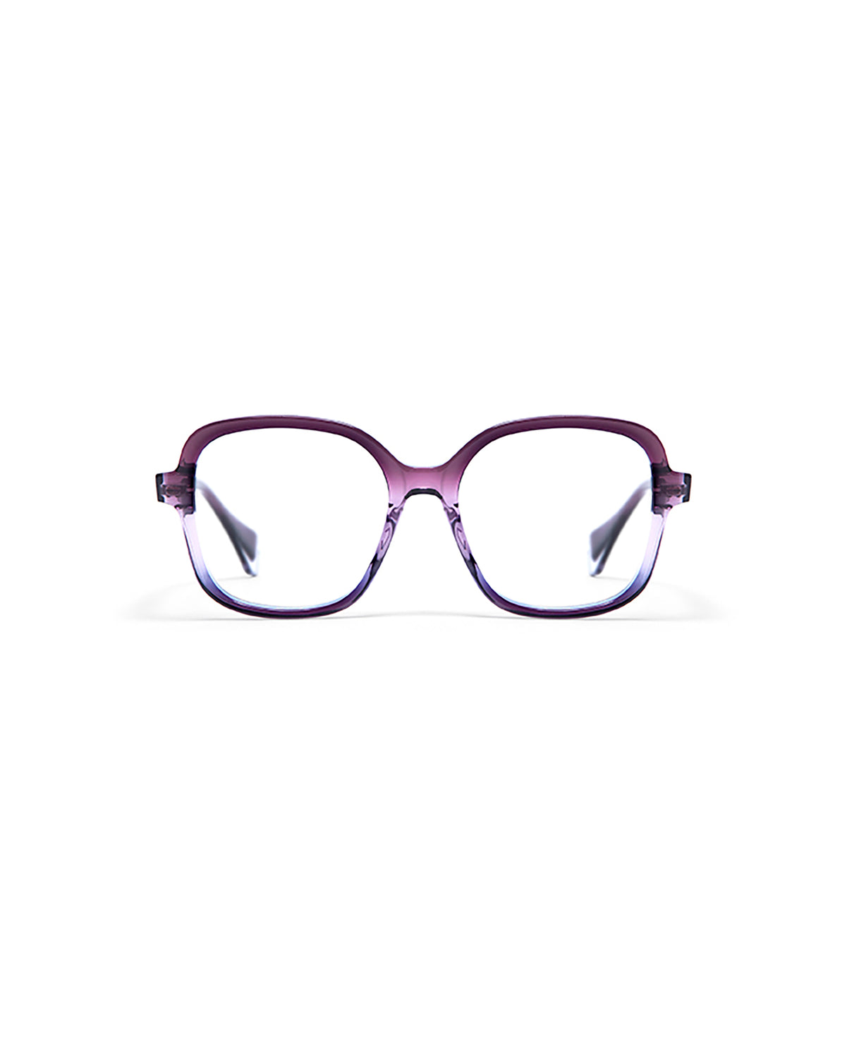 MIRELLE: Cuadrada Acetato Rojo optical glasses by GIGI STUDIOS 5664