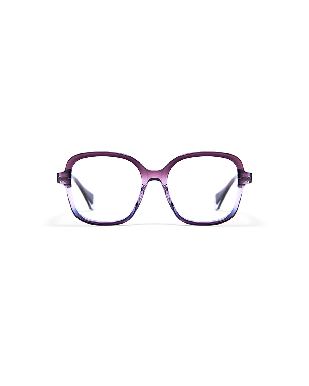 MIRELLE: Cuadrada Acetato Rojo optical glasses by GIGI STUDIOS 5664