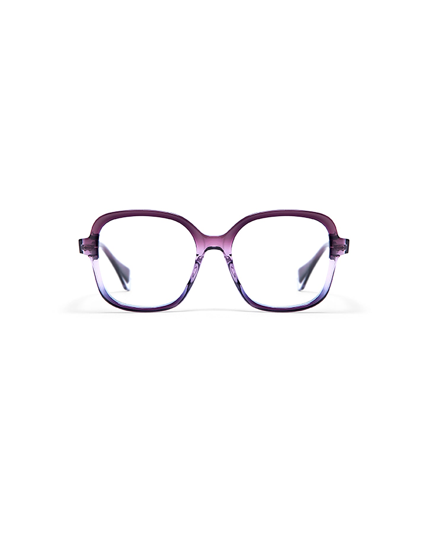 MIRELLE: Cuadrada Acetato Rojo optical glasses by GIGI STUDIOS 5664